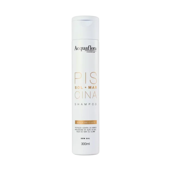 Shampoo sem Sal Sol Mar Piscina - 300ml - Acquaflora