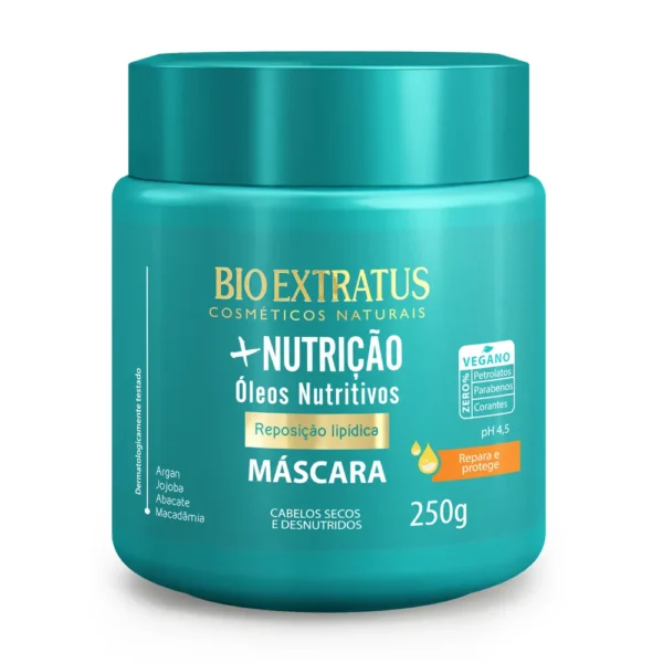 Máscara +Nutrição 250g  -  Bio Extratus