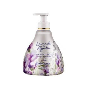 Sabonete Líquido Lavanda & Algodão 400ml - Mahogany