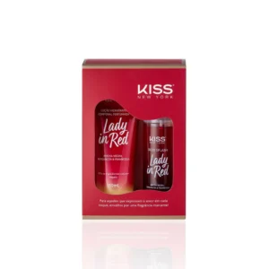 Kit Lady in Red - Loção Corporal + Body Splash - Kiss New York